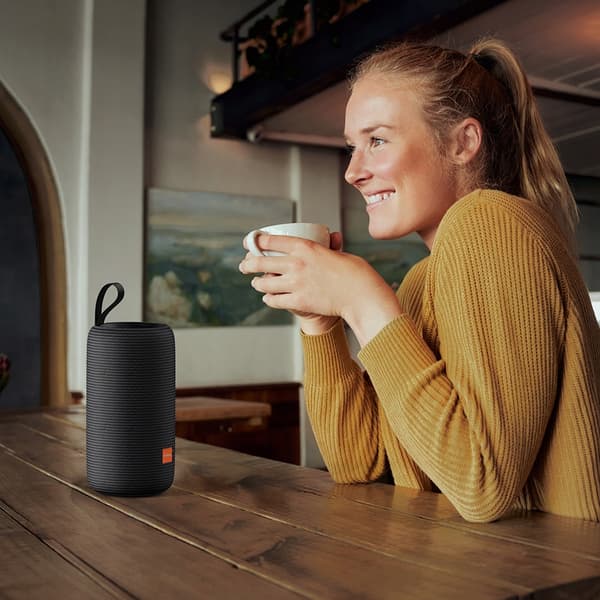 MCDODO BÆRBAR LILLE BLUETOOTH-HØJTTALER 10H USB-C TRÅDLØS GRÅ