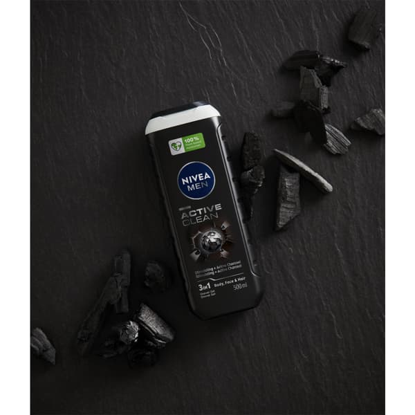 243306 NIVEA Active Clean suihkugeeli 500 ml