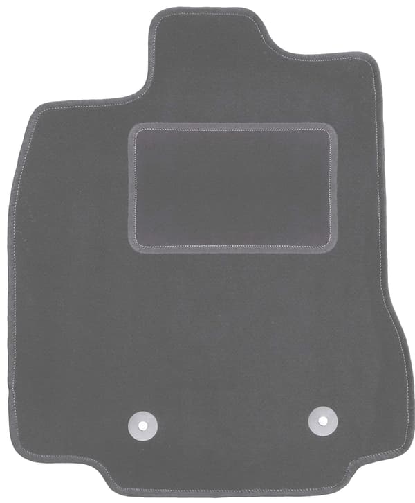 Førerens velourmåtte til: Toyota Prius II hatchback (2003-2010) grafit