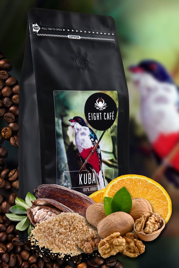 Friskristede Arabica-kaffebønner Cuba 250 g