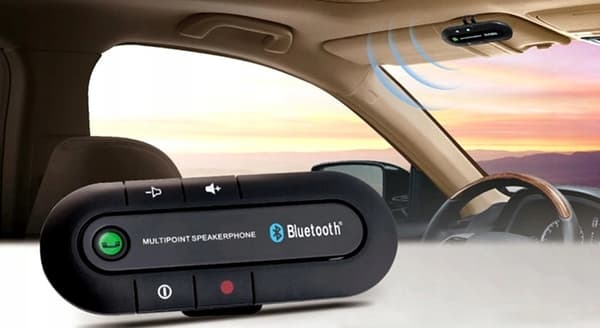 Bluetooth-bilsæt med håndfri musikafspiller