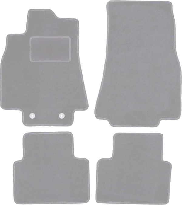 Bilmåtter grå til Mercedes A-Klasse W169 hatchback (2004-2012)