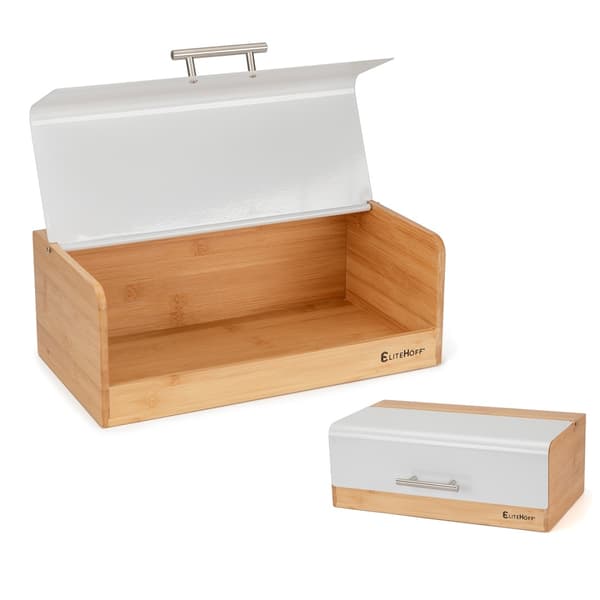 BAMBU LEIPÄLAATIKKO LEIPÄRASIA E-6068 VALKOINEN