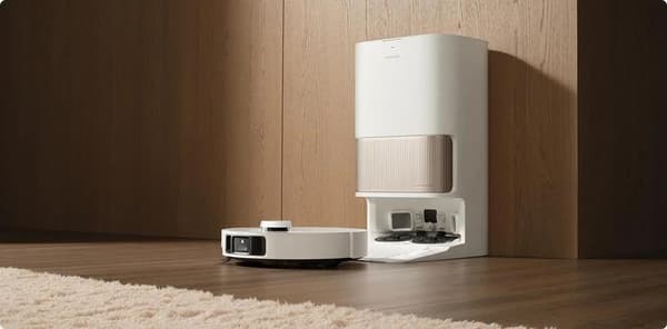 DREAME L40S Pro Ultra White Dammsugare och Mopprobot