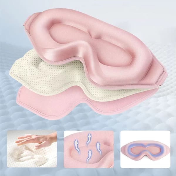TECH-PROTECT ÖGONSKYDD SÖMNMASK BABY ROSA
