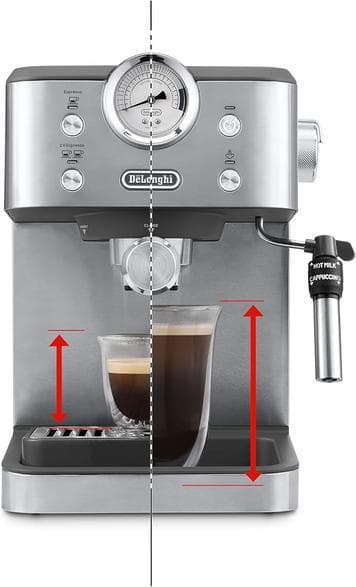 De'Longhi EM450.M Espressokone Hopea