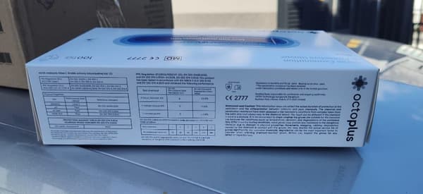 Nitrilhandskar Blå OCTOPLUS 100 st - Storlek XS