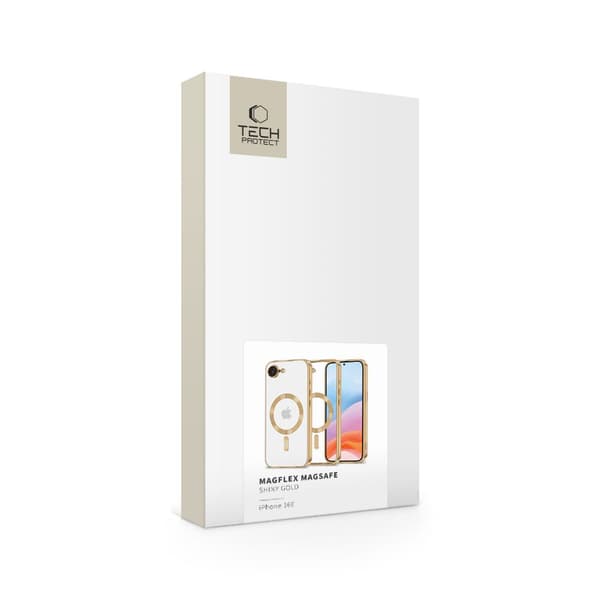 TECH-PROTECT MAGFLEX MAGSAFE IPHONE 16E SHINY GOLD
