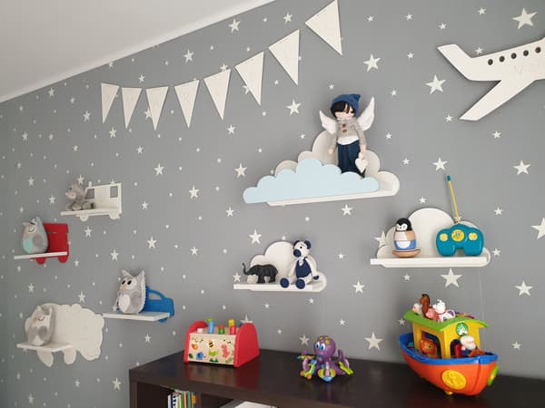 Cloud Shelves Set om 3 Venezia - Premium