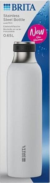 BRITA sodaTRIO-flaska 0,65 L Vit