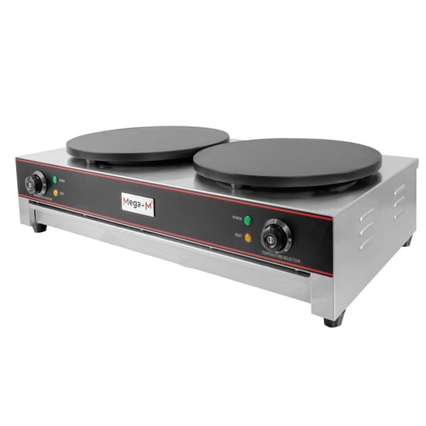 Mega-M pandekagepande dobbelt 2x3000W
