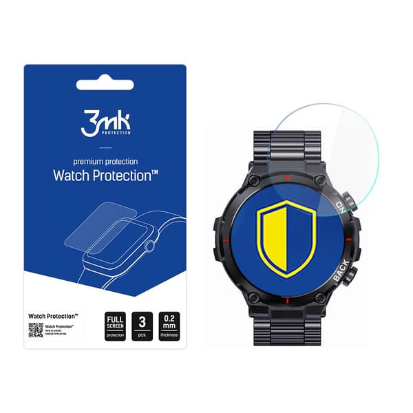 Gravity GT8-2 - 3mk Urbeskyttelse Fleksibelt Glas