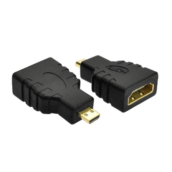 HDMI A - micro HDMI D -miesadapteri