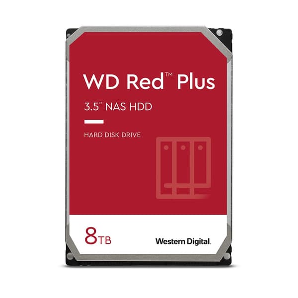 HDD WD Red Plus 8TB SATA WD80EFPX