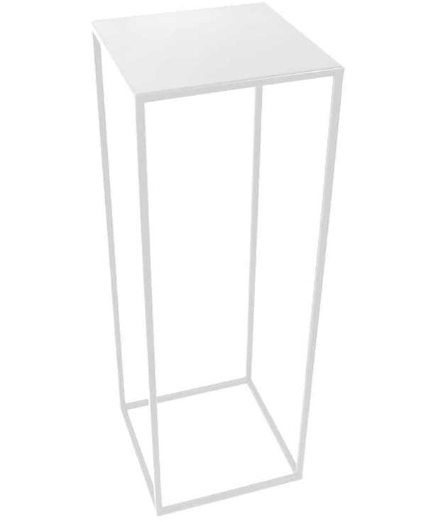 Loft blomställning 70cm vit med 363