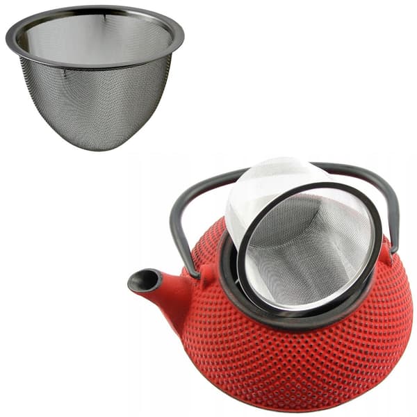 IMRBTK støbejernskedel 0,8L teinfuser 2 kopper + stativ