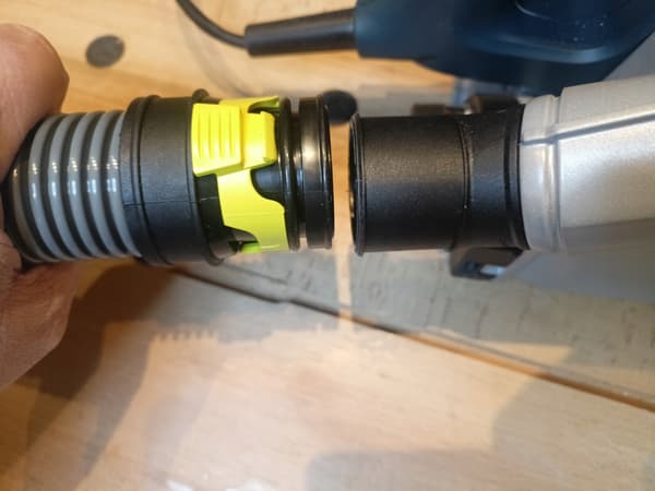 Bosch GKT 55 GCE -sovitin - KARCHER NT Clip 2.0 -imuri