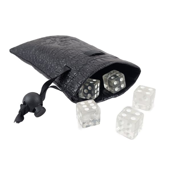 RPG Terning Usynlighedskappe Sekssidet D6 Terning 1,6 cm