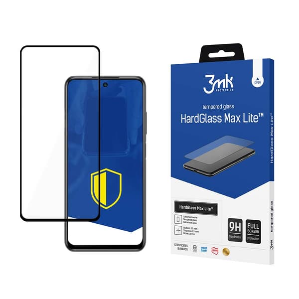 Xiaomi Redmi Note 10s/10 4G - 3mk HardGlass Max Lite Sort