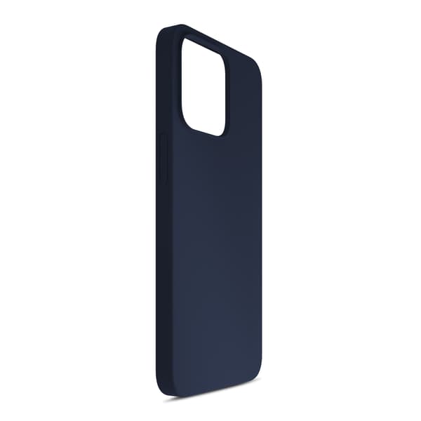 Apple iPhone 15 Pro - 3mk Silikonskal Mörkblå