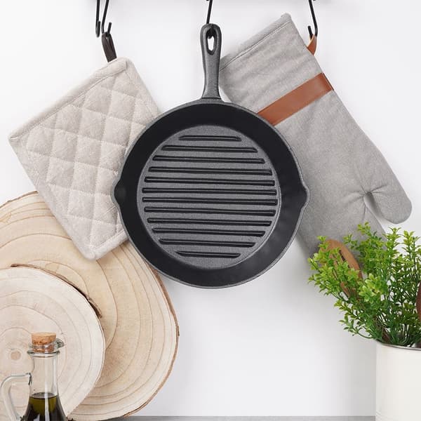 Støbejernsgrillpande LITINA 24 cm