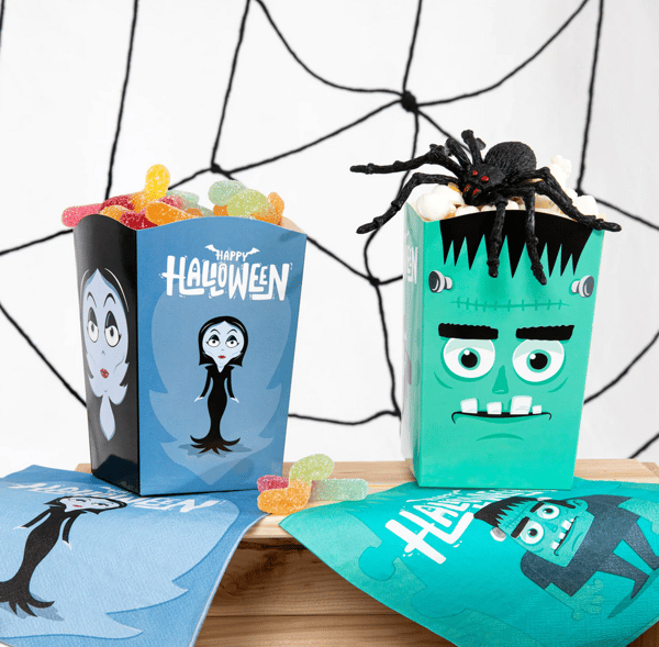 Halloween Monster Popcornhink 6 st.