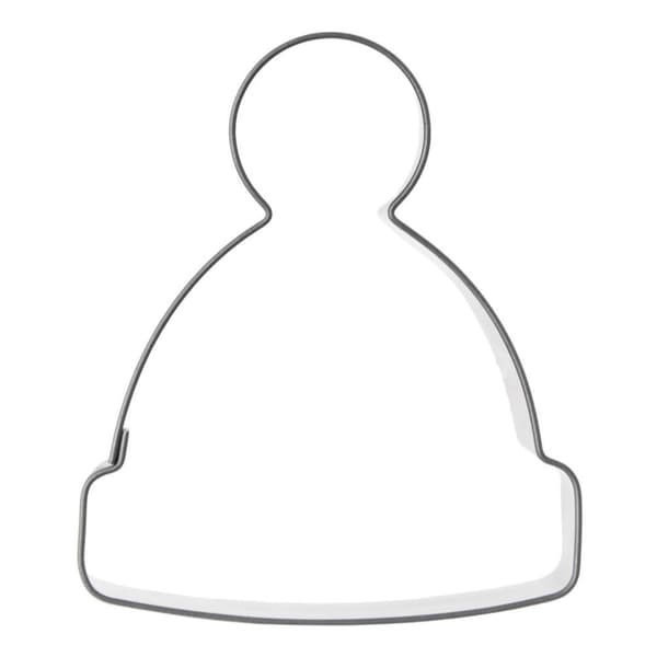 Stål kakutstickare hatt 5,5 cm