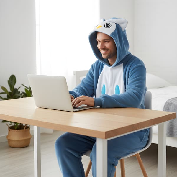 Kigurumi-pyjamas med uggla, storlek M: 155 - 165 cm