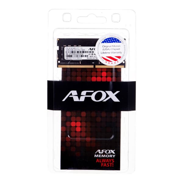 AFOX SO-DIMM DDR4 8G 2400MHZ MICRON CHIP