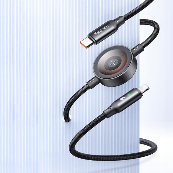 MCDODO INDUKTIV OPLADDER TIL APPLE WATCH 2-I-1 KABEL TIL IPHONE LIGHTNING