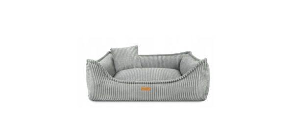 DENZOO MILANO GRÅ "L" ORTOPÆDISK SENG 90x75 KRAVEGRUND SOFASOFA