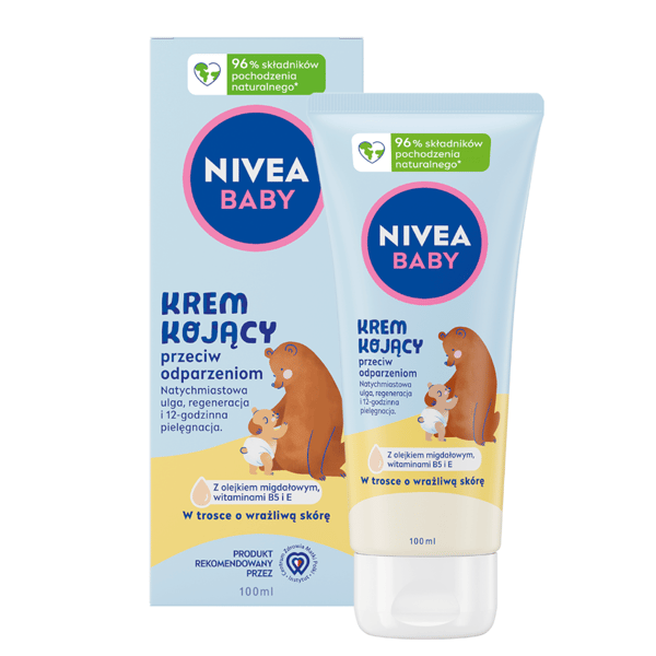 NIVEA BABY Beroligende creme mod bleierudslet 100 ml