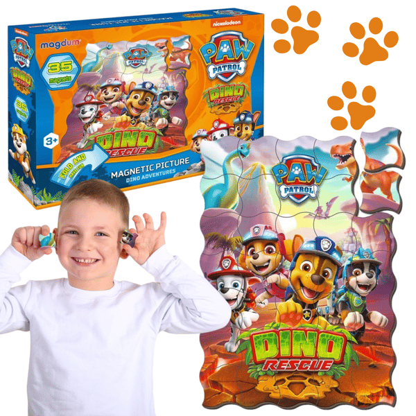 Paw Patrol magnetpussel dinosaurie ML4034-35