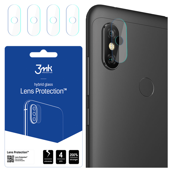 Xiaomi Redmi Note 6 Pro Global - 3mk Linsskydd