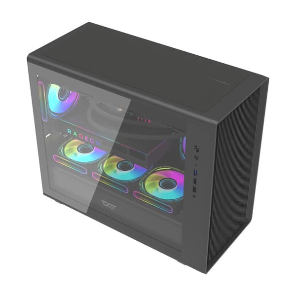 Darkflash DB460M tietokoneen kotelo (musta)