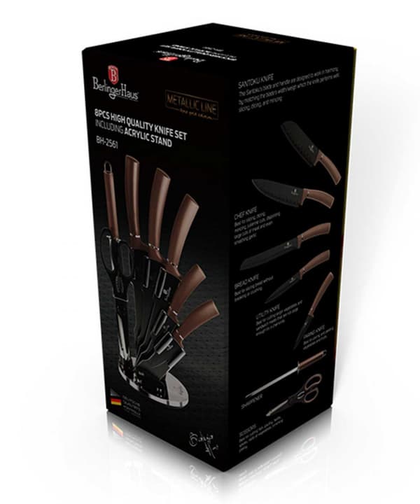 BERLINGER HAUS BH-2561 KNIVSET I STÄLL