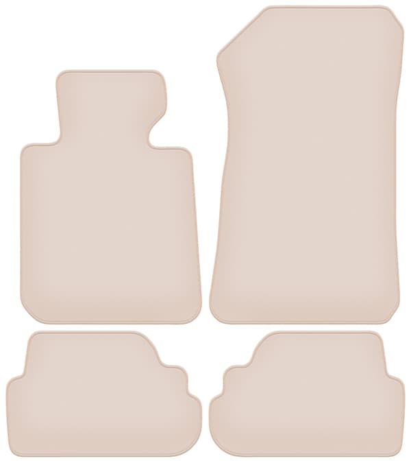 Beige PREMIUM matot BMW 1 E81 hatchback 2007-2012