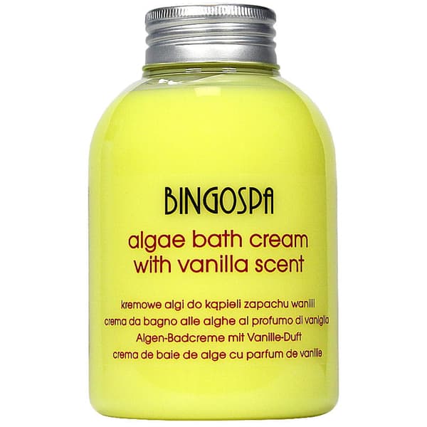 Cremet badealge med vaniljeduft BINGOSPA
