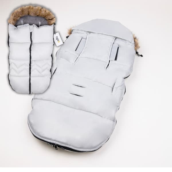 Babysovepose til kælk til klapvogn, vintervarm 5-i-1 tyk sovepose