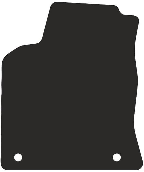 polyamid førermåtte til Audi Q5 I SUV 2008-2017 gummibelagt førermåtte