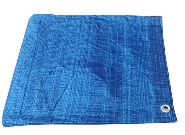 Sininen pressu 8x12 m suojaava (70 g/m2)