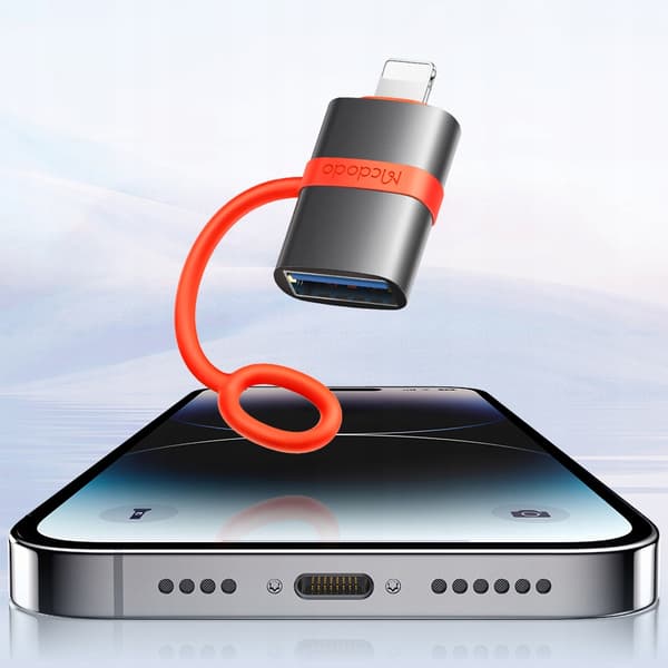 MCDODO ADAPTER USB-A 3.0 TILL LIGHTNING IPHONE IPAD 3A OTG