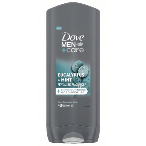 DOVE MEN GEL EUC MIN 400ml