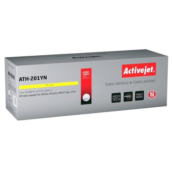 ActiveJet-toner til HP CF402A ATH-201YN, gul, op til 1400 sider