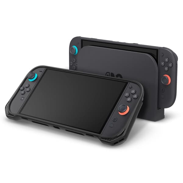 SPIGEN RUGGED ARMOR NINTENDO SWITCH 2 -OHJAINHALLIN, MATTA MUSTA