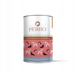 PERRO Lam med græskar til voksne hunde 12x400g
