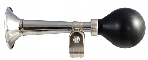 Sølv cykelhorn 180 mm