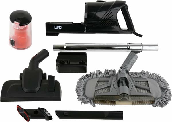 TOYA LUND VERTIKALDAMMSUGARE 800W 1,0L + MOPP