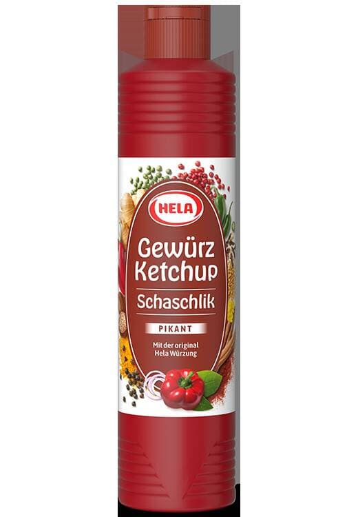 Hela Gewürz Ketchup Schaschlik Spikant 800 ml