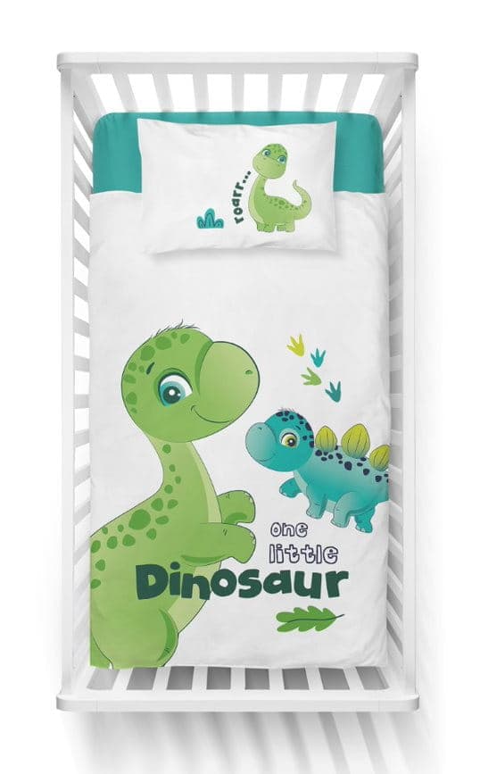Vauvan vuodevaatesetti 90x120 Dino COTTON